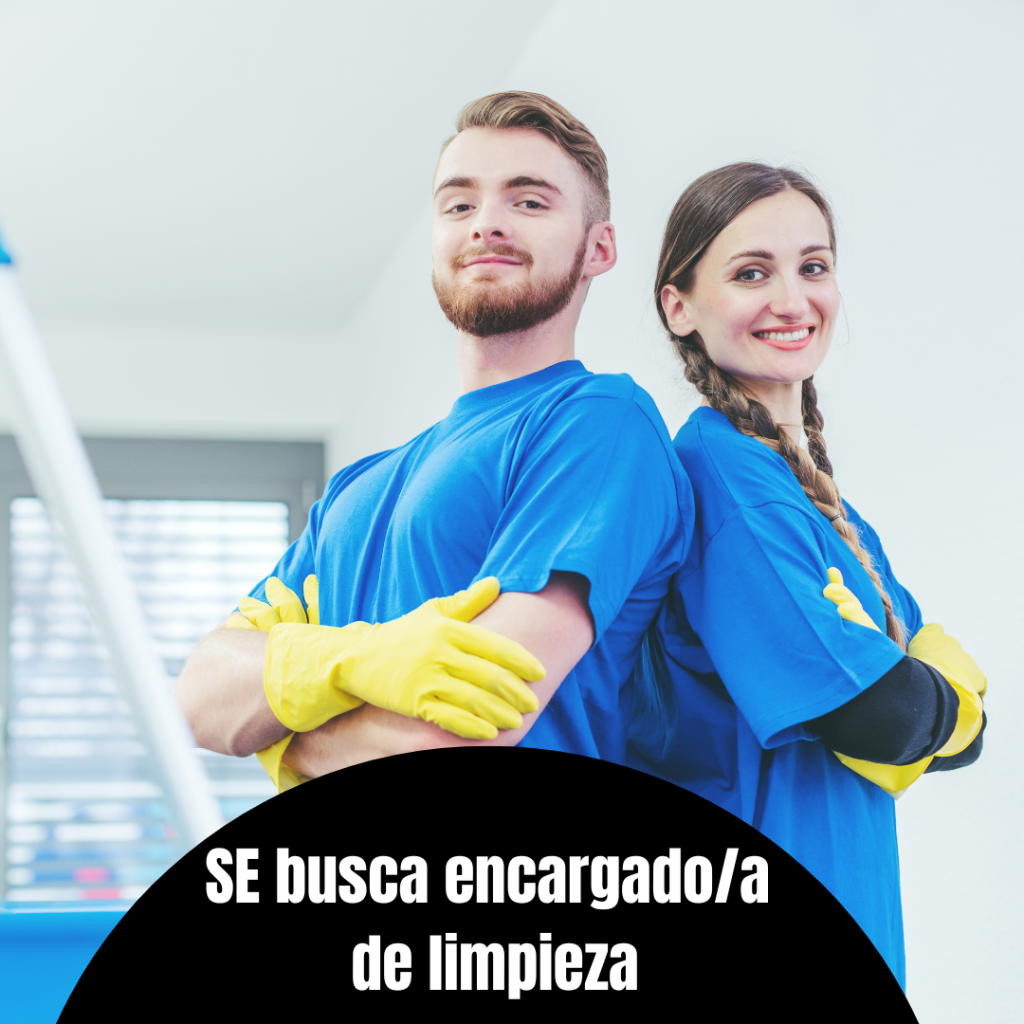 Encargado de limpieza